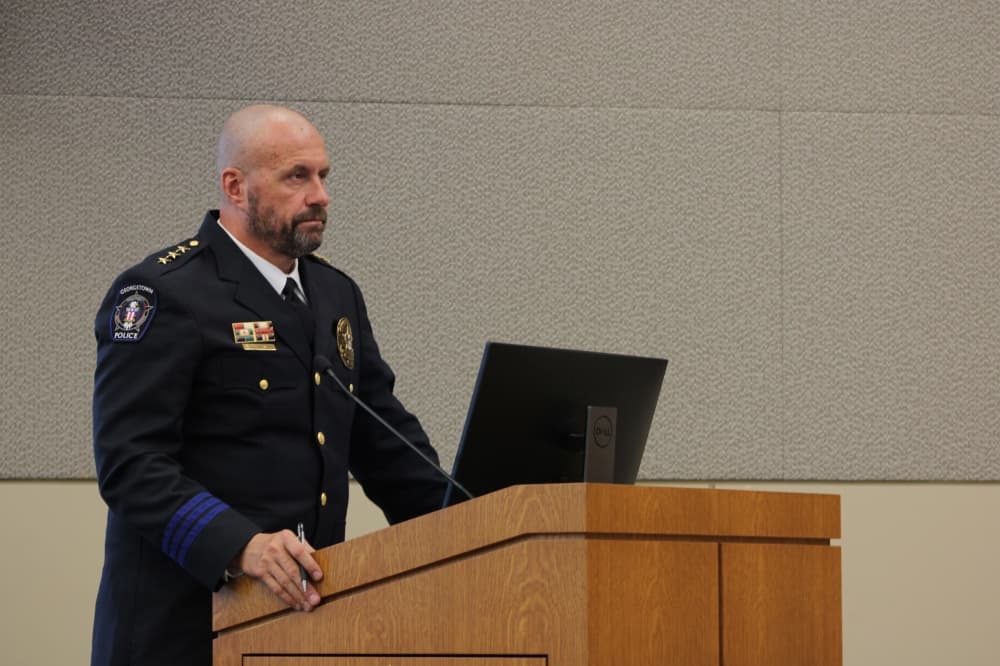 Georgetown police chief proposes ordinance revisions to address peddling, noise, parking