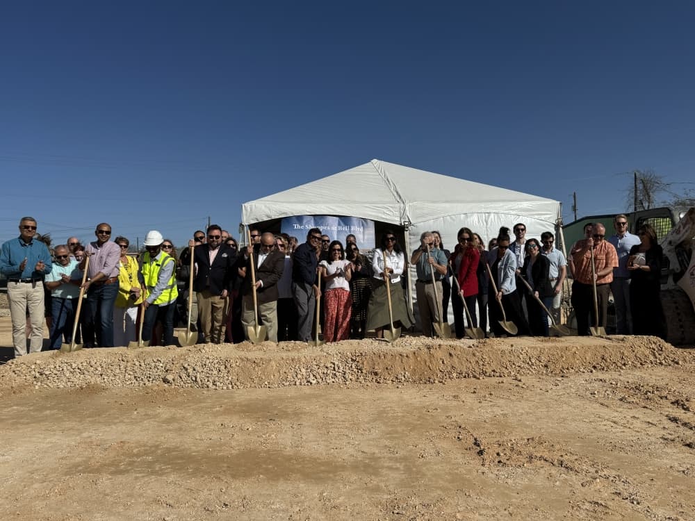 City officials break ground on high-end shopping destination on Bell Blvd.
