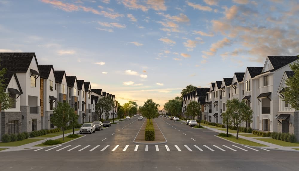 Experience elevated townhome living in McKinney with City Park Homes