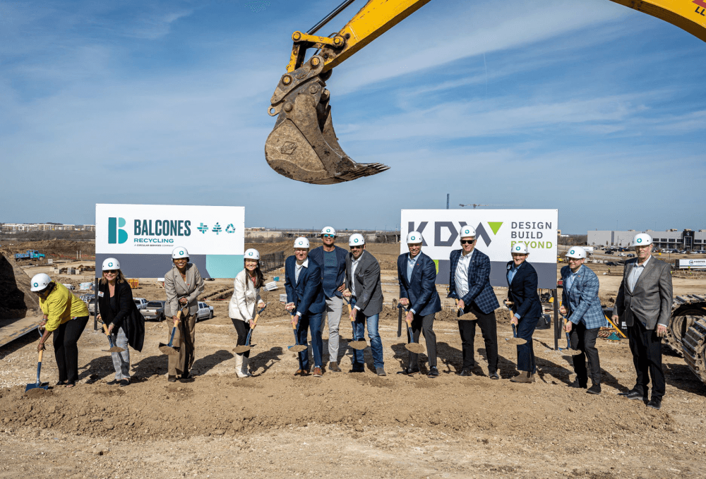 McKinney’s recycling services provider breaks ground on new facility in Frisco