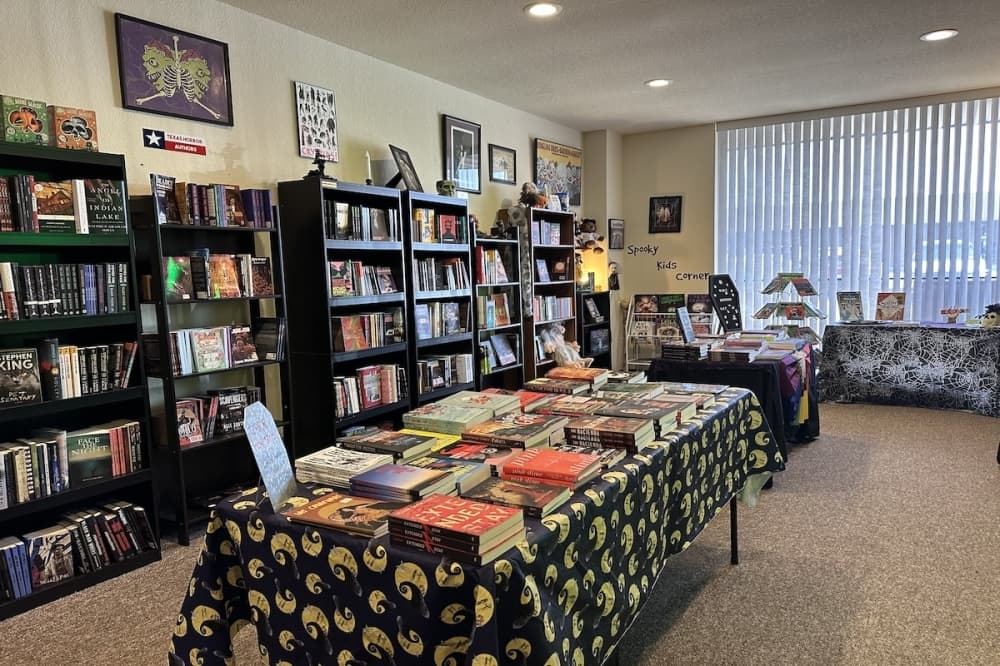 The indie bookstore opened its storefront in April 2023. (Amira Van Leeuwen/Community Impact)