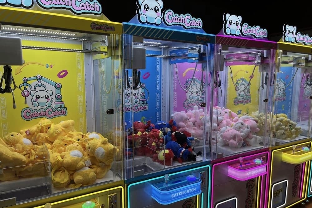 Claw machine arcade Catch Catch now open in Rice Village