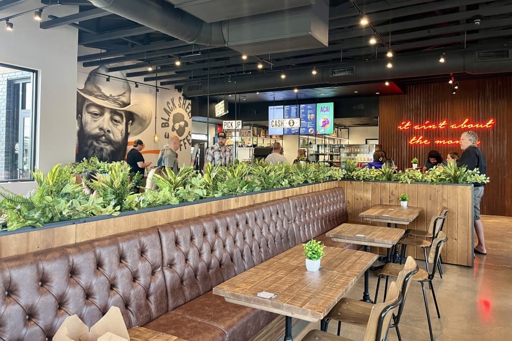 Inside Black Sheep Coffee