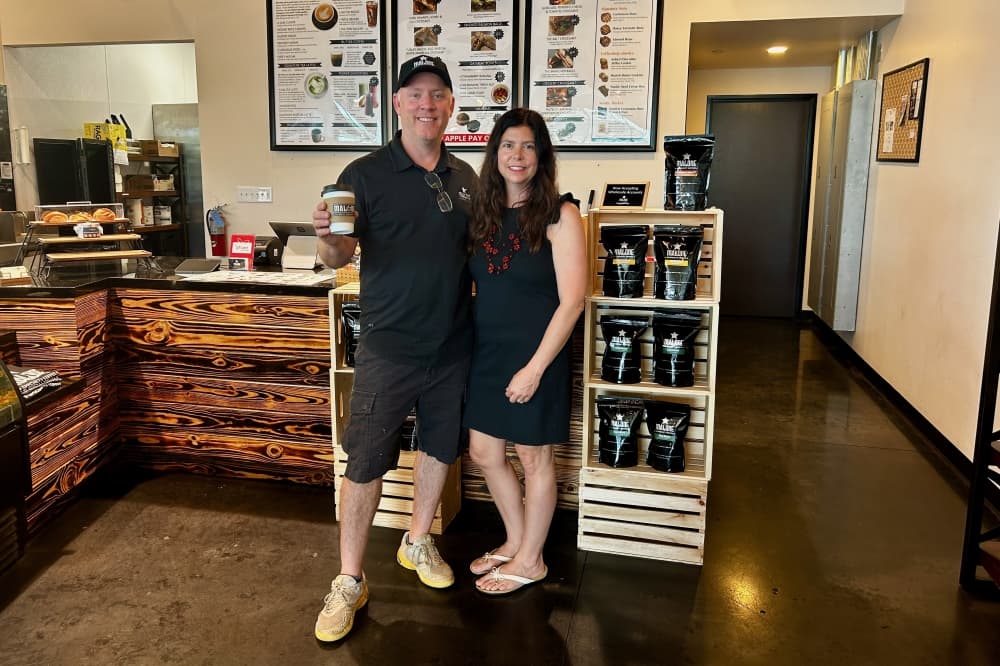 They source their specialty quality beans from two importers, Sucafina and Cafe Imports, Paul Malone said. They are roasted at the Wells Branch location before being bagged and stocked at their storefronts. (Brooke Sjoberg/Community Impact)
