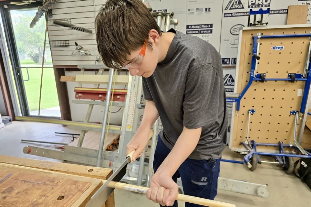Woodworking is among the crafts members can practice. (Courtesy The Maker Barn)