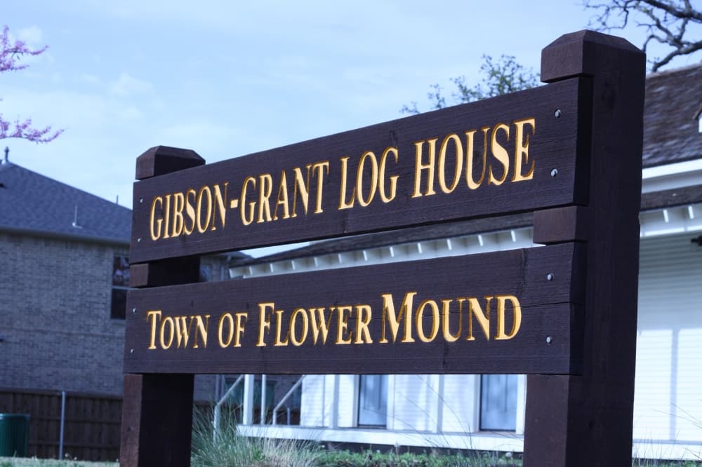 Flower Mound's Gibson-Grant Log House to be designated as historic landmark