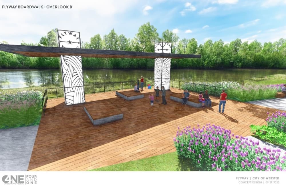 $6.7M boardwalk, park amenities coming soon to Flyway Webster
