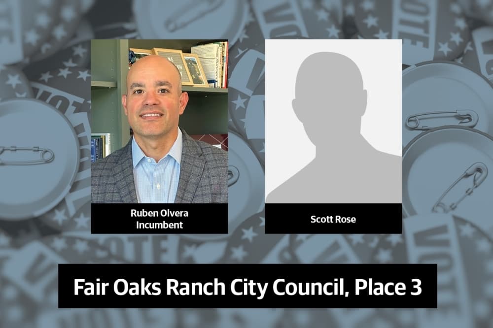 Q&A: Meet the candidates for Fair Oaks Ranch City Council, Place 3