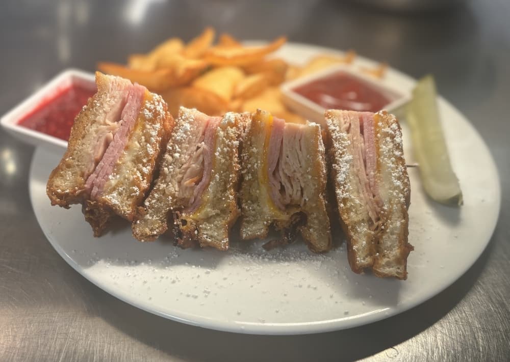food from Uncork'd Wine Bar & Grill happy hour