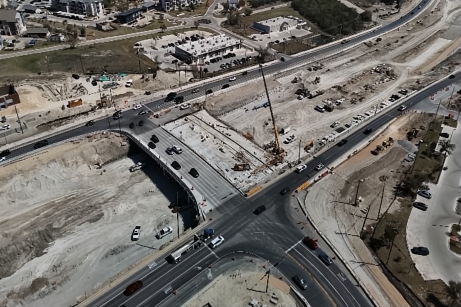 New bridge opens at RM 1826, Hwy. 290 as Oak Hill Parkway progresses