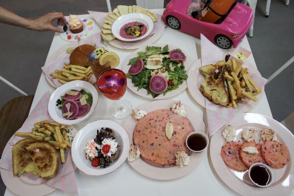 Austinites can "be Barbie" at the now open Malibu Barbie Cafe downtown