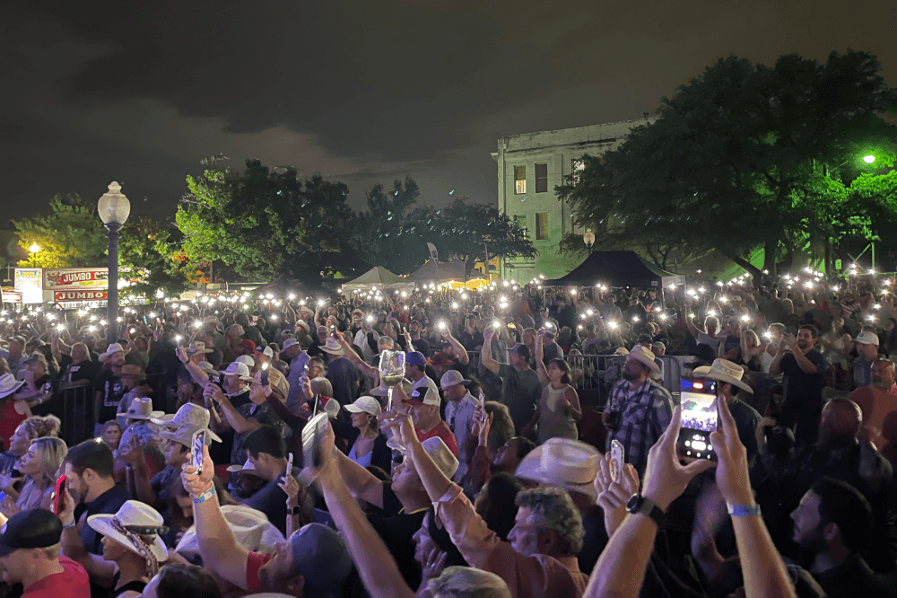 Texas Music Revolution crowd in 2023