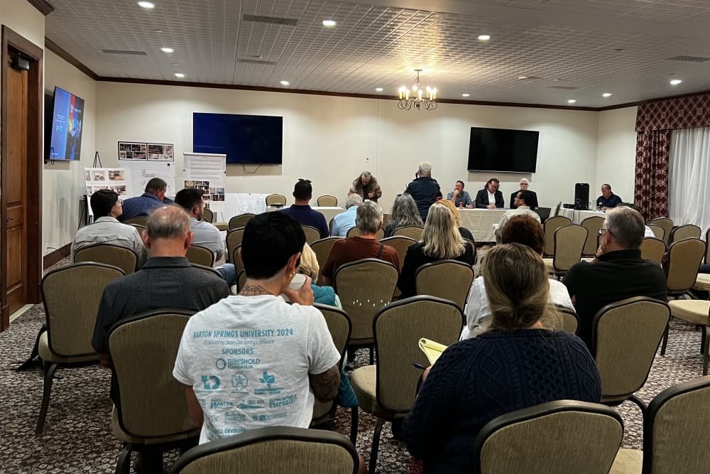 Travis County residents, environmental groups protest White Rocks development