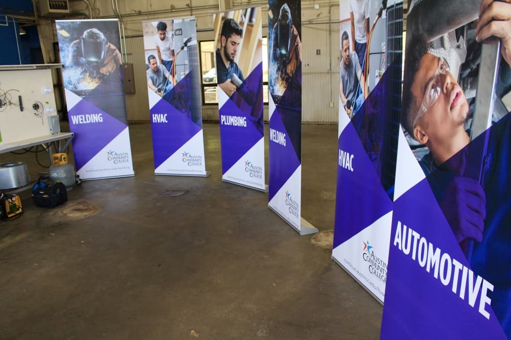 Beginning in April 2025, ACC will offer Heating, Ventilation and Air Conditioning, or HVAC, courses at the site as part of its Skilled Trades Program. Additional course offerings in the future will include automotive, maintenance, plumbing and welding. (Jamie Moore/Community Impact)