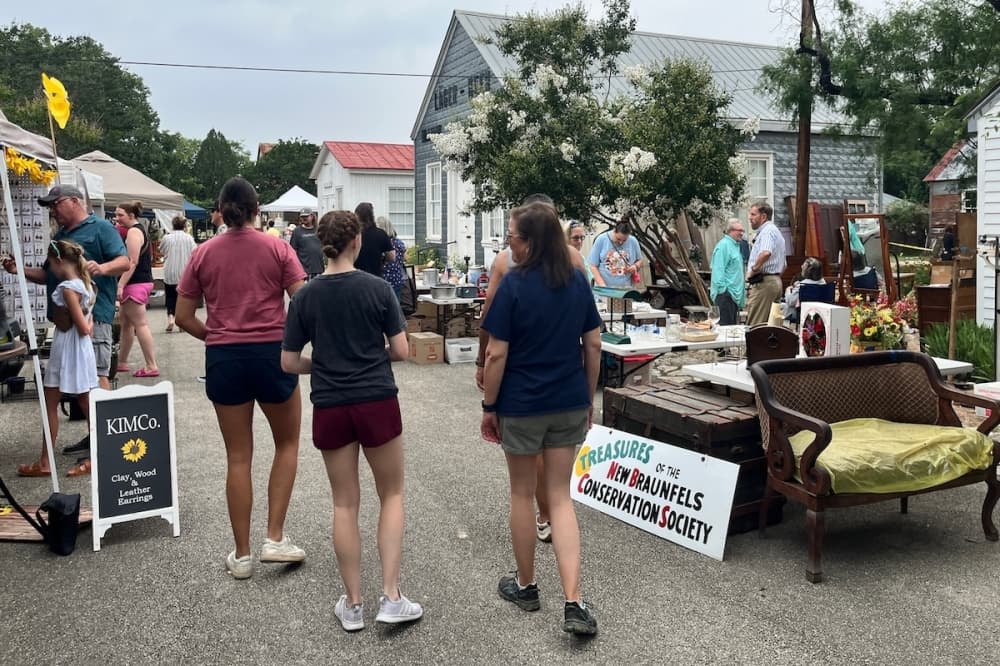 The Antique Barn Sale and Artisan Show will be held at 1300 Church Hill Drive, New Braunfels. (Courtesy New Braunfels Conservation Society)