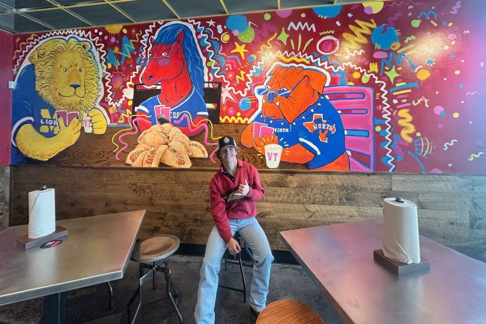 Mural and Paxton Grigsby
