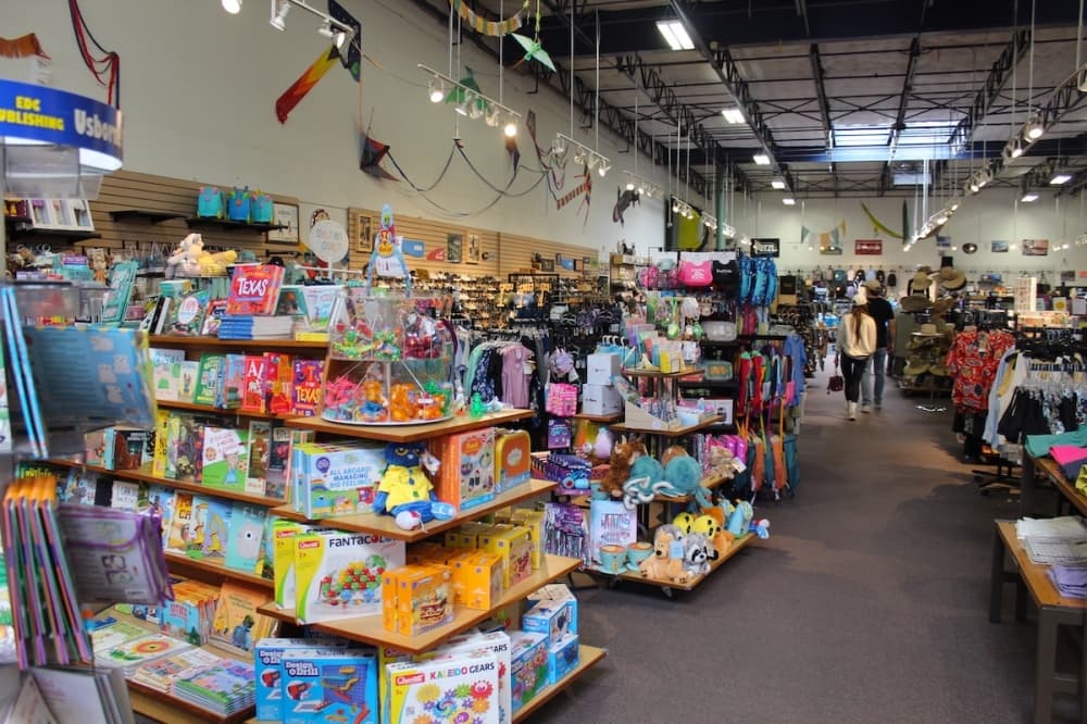Whole Earth Provision Co. sells outdoor apparel, footwear, accessories, books, toys, gifts, home accents and more. (Sarah Hernandez/Community Impact)
