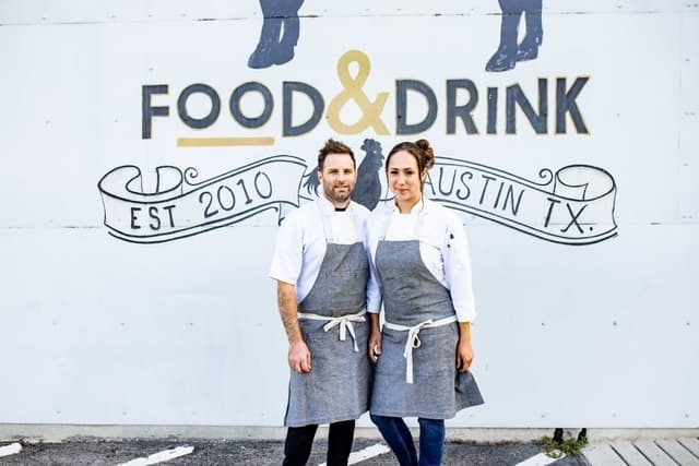 Foreign & Domestic chef-owners Nathan Lemley and Sarah Heard are celebrating 15 years of the restaurant, which offers locally sourced and organic dishes, with celebratory chef-special meals. (Courtesy Giant Noise)