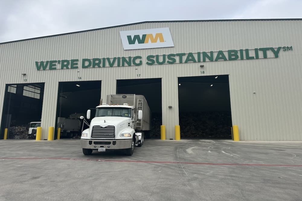 The Mesquite Creek Recycling Facility is located at 801 Kohlenberg Road in New Braunfels. (Amira Van Leeuwen/Community Impact)