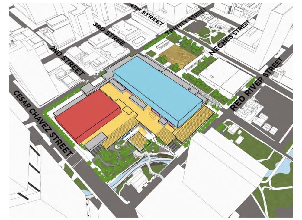 Austin Convention Center site
