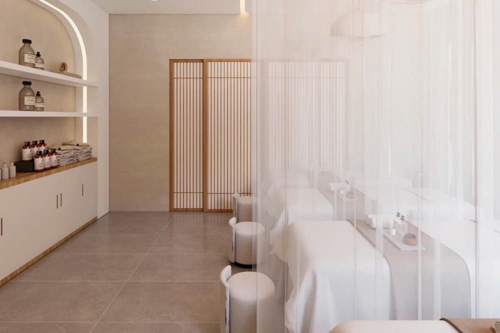 Head spa tables