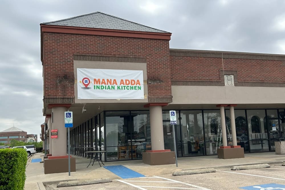 Mana Adda Indian Kitchen opened April 19 in McKinney. (Karen Chaney/Community Impact)