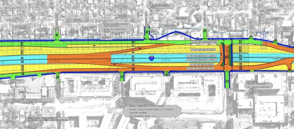 TxDOT I-35 plans