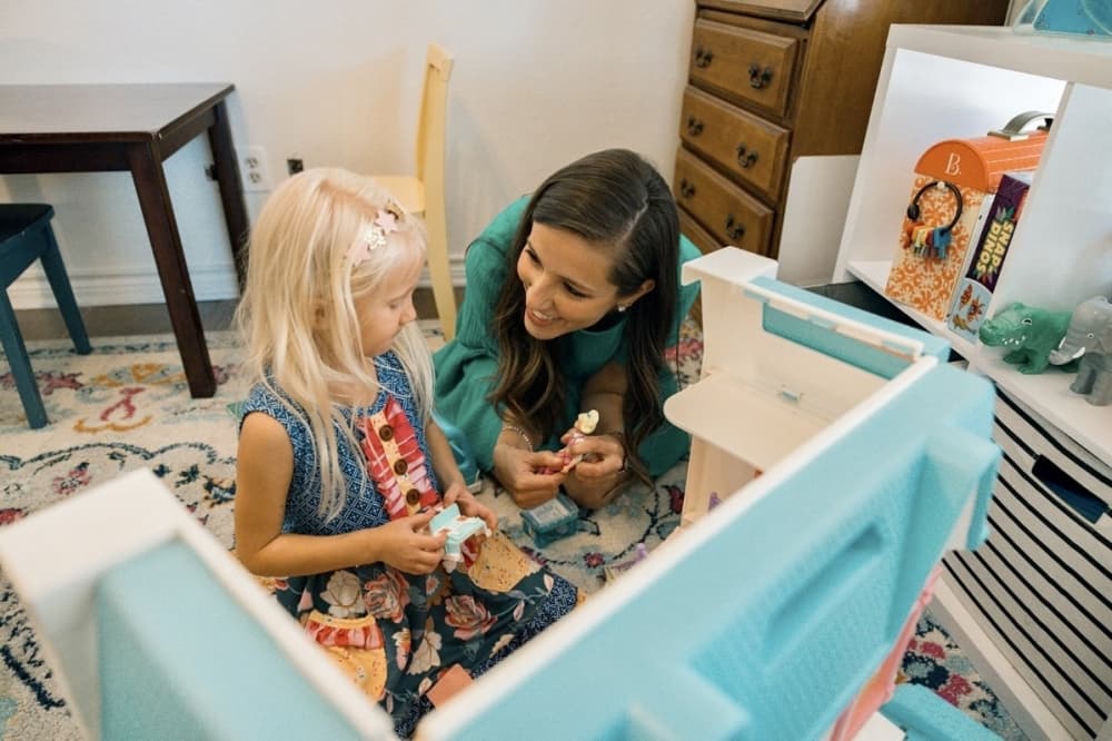 The clinic serves patients of all ages, but specializes in pediatric therapy. (Courtesy of Play on Words Pediatric Speech Therapy)