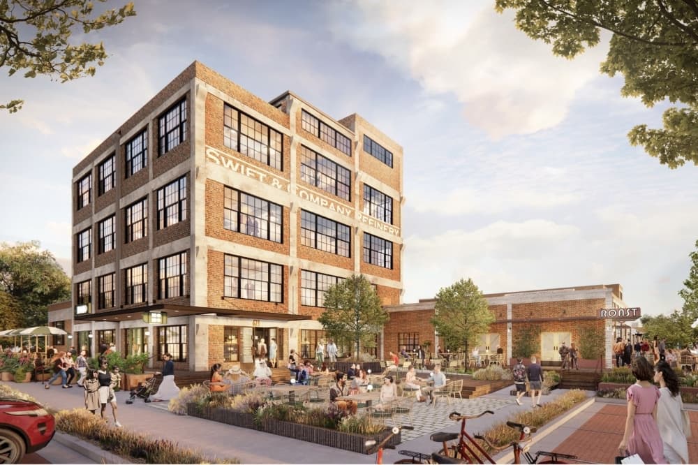 PHOTOS: Radom Capital to redevelop former Swift & Co. building, Tower Theatre
