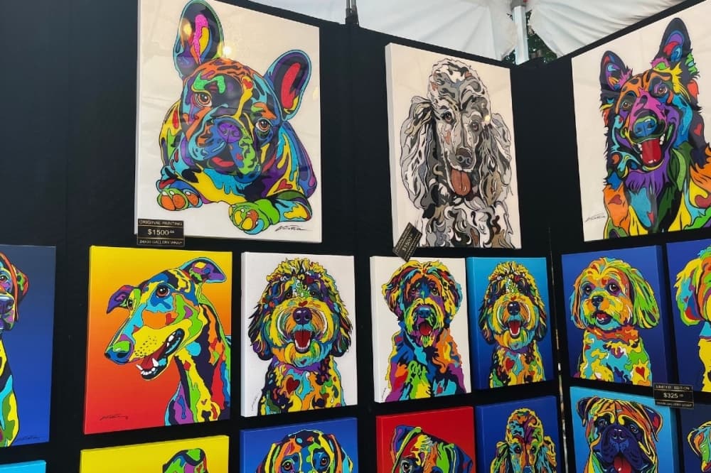 colorful art prints 