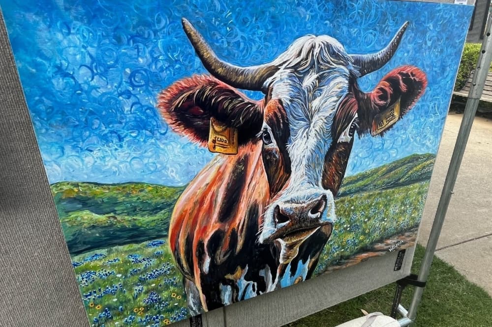Cow art work