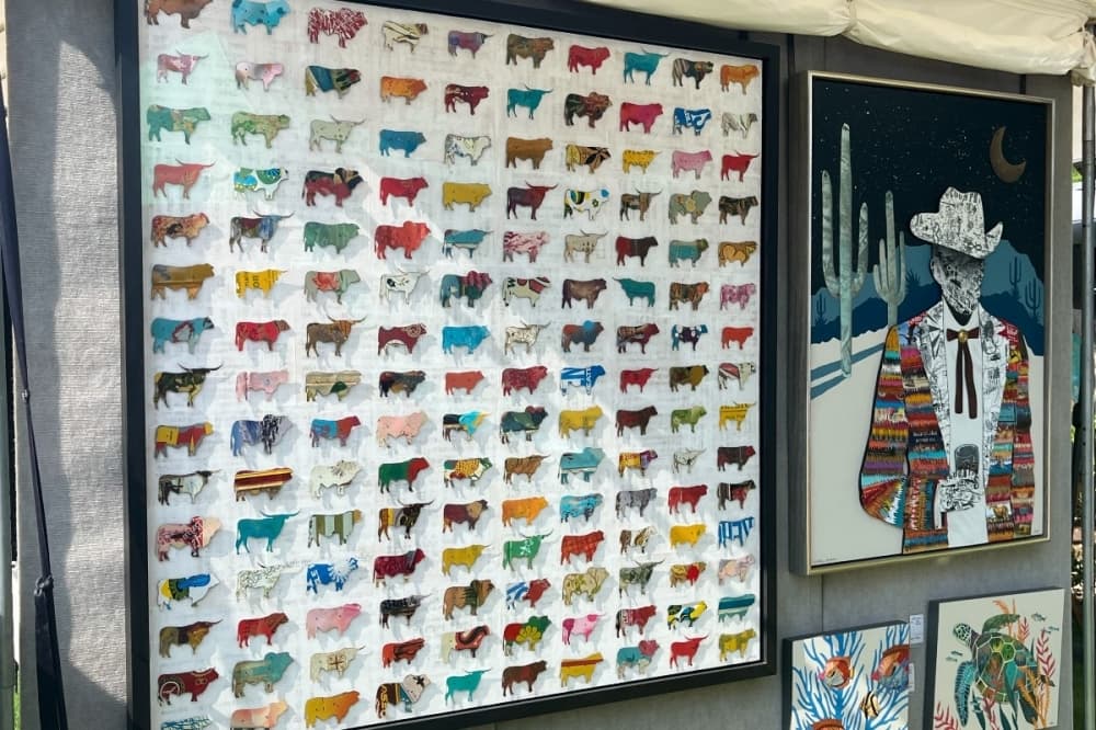 Cow art work 
