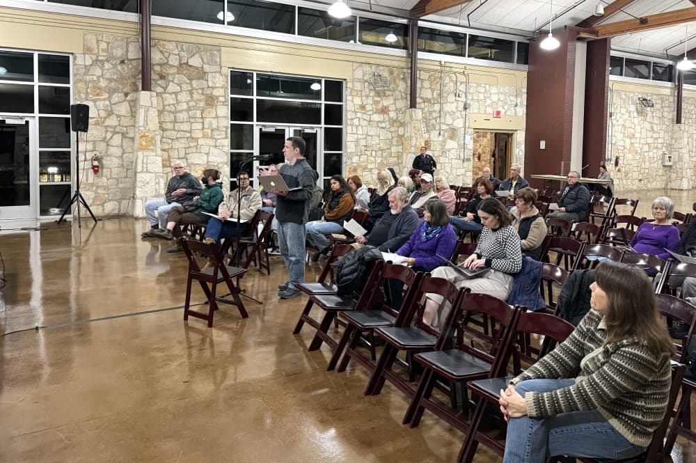 On Feb. 11, Georgetown resident Heath Cole attended a Texas Commission on Environmental Quality meeting to voice concerns about the development's previous plans to dispose of treated wastewater near residential homes.