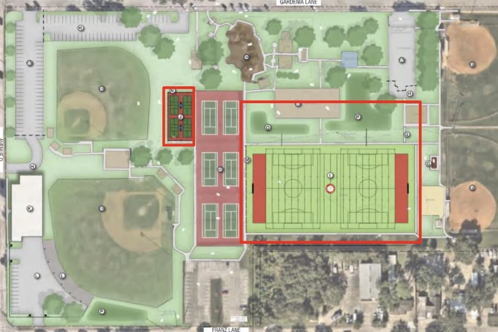 4 pickleball courts, turf field coming to Katy City Park