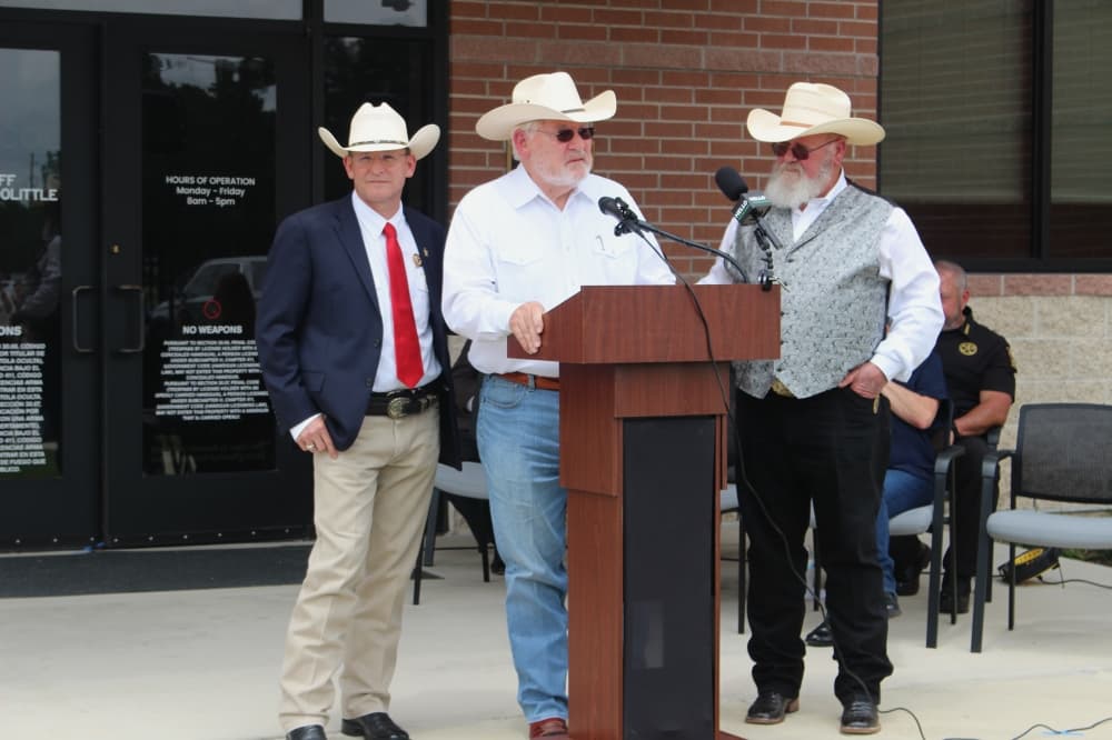 Sheriff's Office, Montgomery County dedicates Magnolia Annex to Tommy Gage