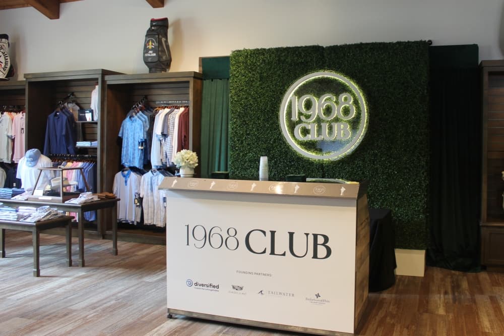Image of the 1968 Club store desk and 