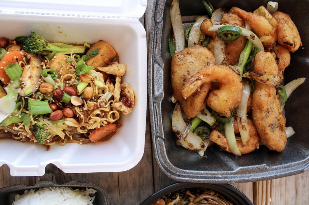 An image of two popular dishes. 