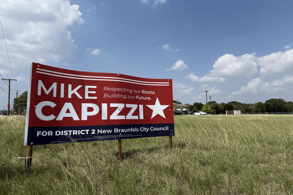 Unofficial voting results show Michael Capizzi winning New Braunfels City Council District 2 seat