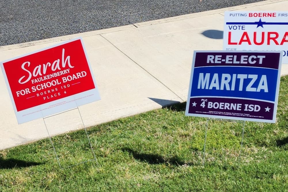 Garrett Wilson, Sarah Faulkenberry lead Boerne ISD voting totals
