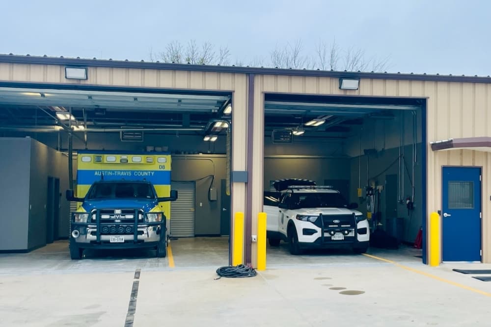 Austin EMS vehicles