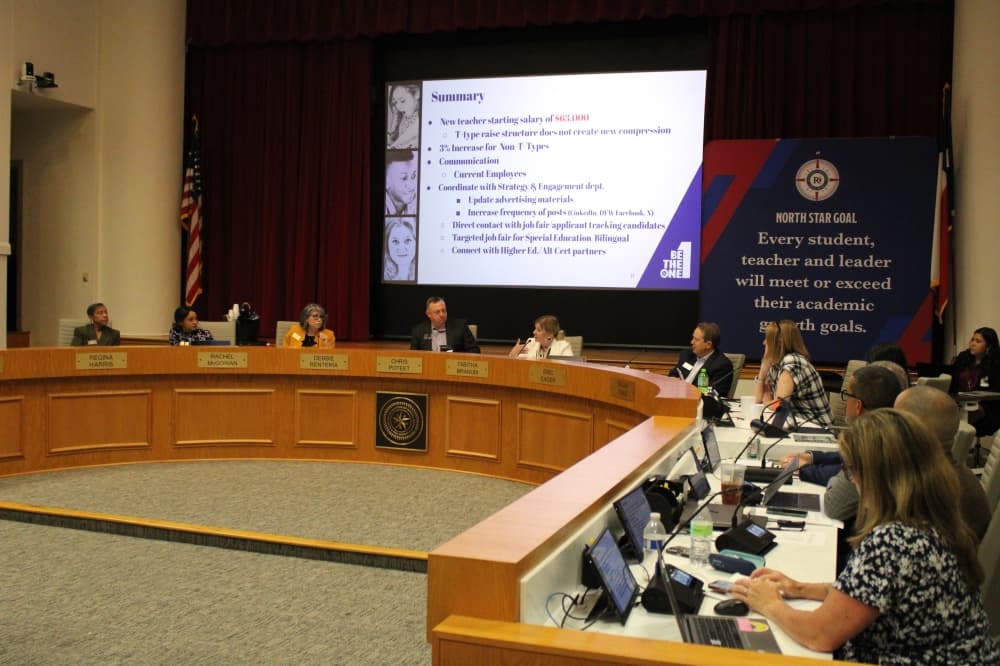 Richardson ISD staff outlines compensation increase plan for teachers, staff