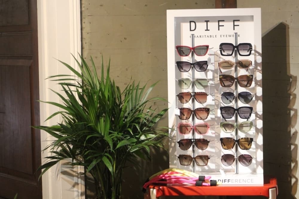Brackish Good sells sunglasses from DIFF Eyewear. (Amira Van Leeuwen/Community Impact)