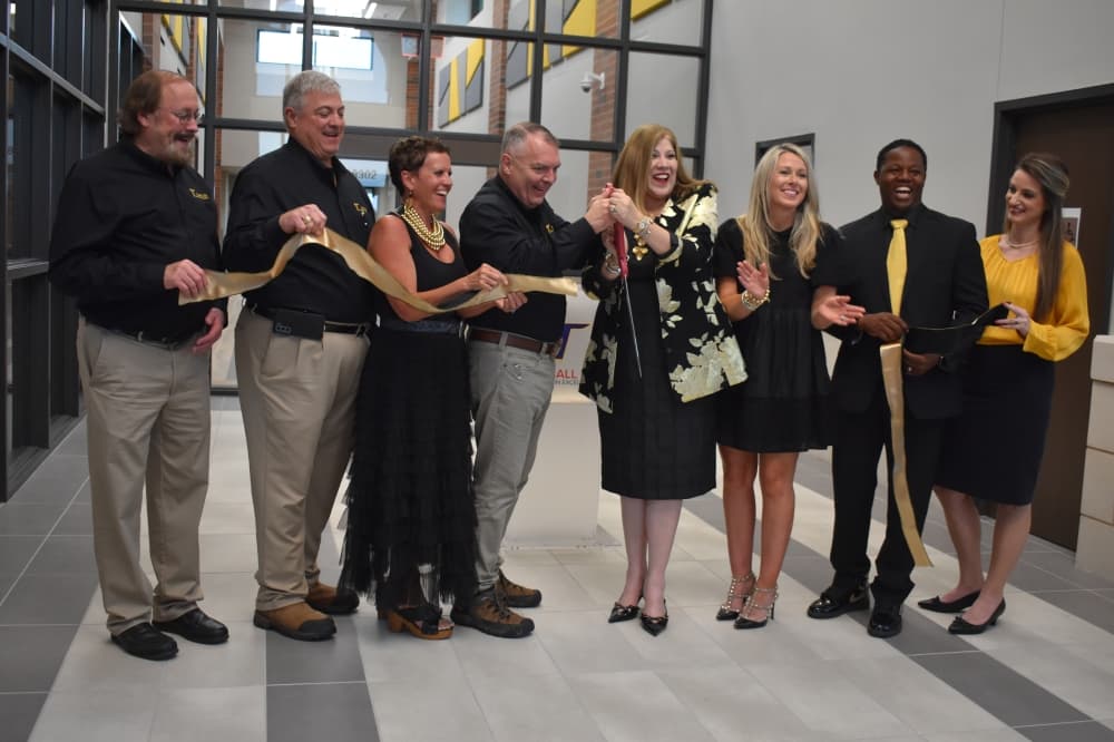 TISD hosts ribbon-cutting for new West Intermediate School
