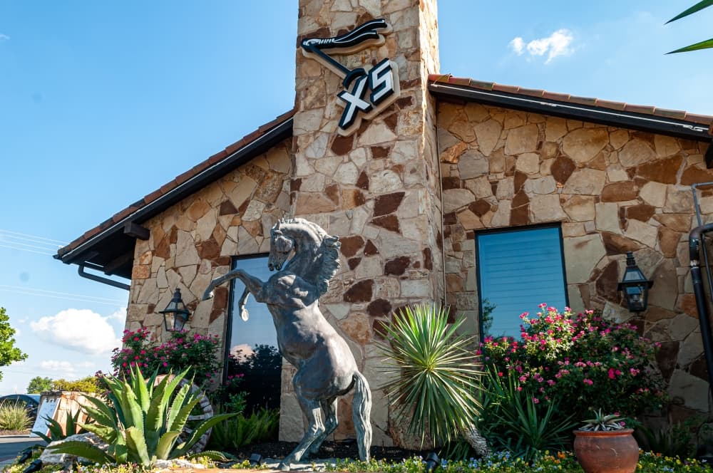 exterior shot of steiner ranch steakhouse 