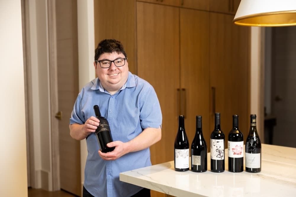 Paul is one of the owners of Paul's Wine Pix.