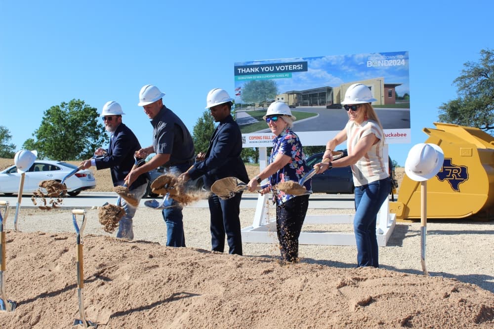Georgetown ISD breaks ground on Middle School No. 5, Elementary School No. 12