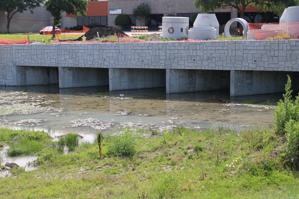 Water main break spills 1.5M gallons of water into Richardson’s Duck Creek