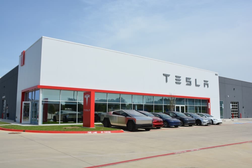 Tesla vehicle test drives now being offered from charging stations in Valley Ranch Town Center