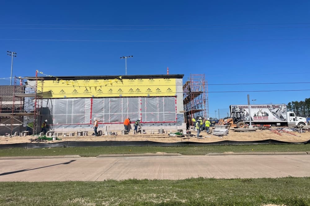 Construction moves forward on New Caney High School athletics facilities