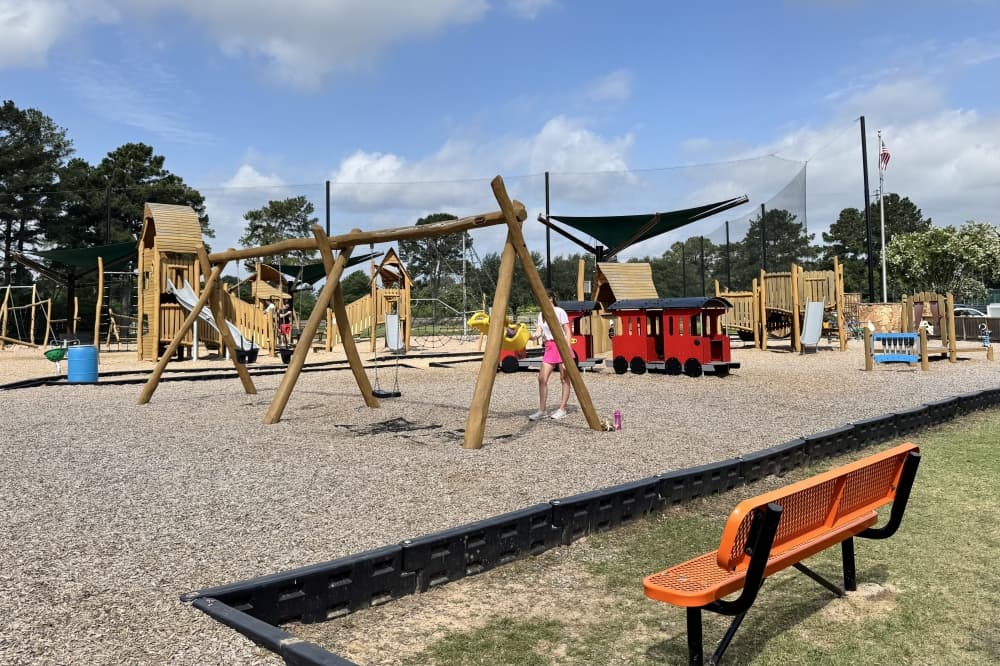 Other funding sources included community businesses such as Tomball Economic Development Corp. and a $750,000 grant from Texas Parks & Wildlife Department, awarded in May 2021, as previously reported. (Nichaela Shaheen/Community Impact)